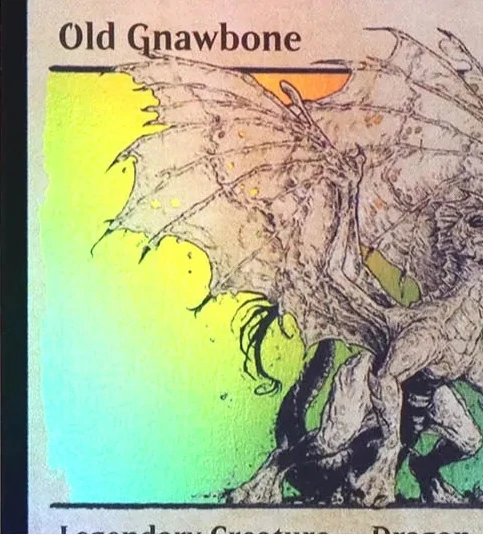 Holo/Foil (Old Gnawbone) TCG Magical Proxy Cards Game Black Top Quality Proxy Gathering Board Game Deck Trading Cards