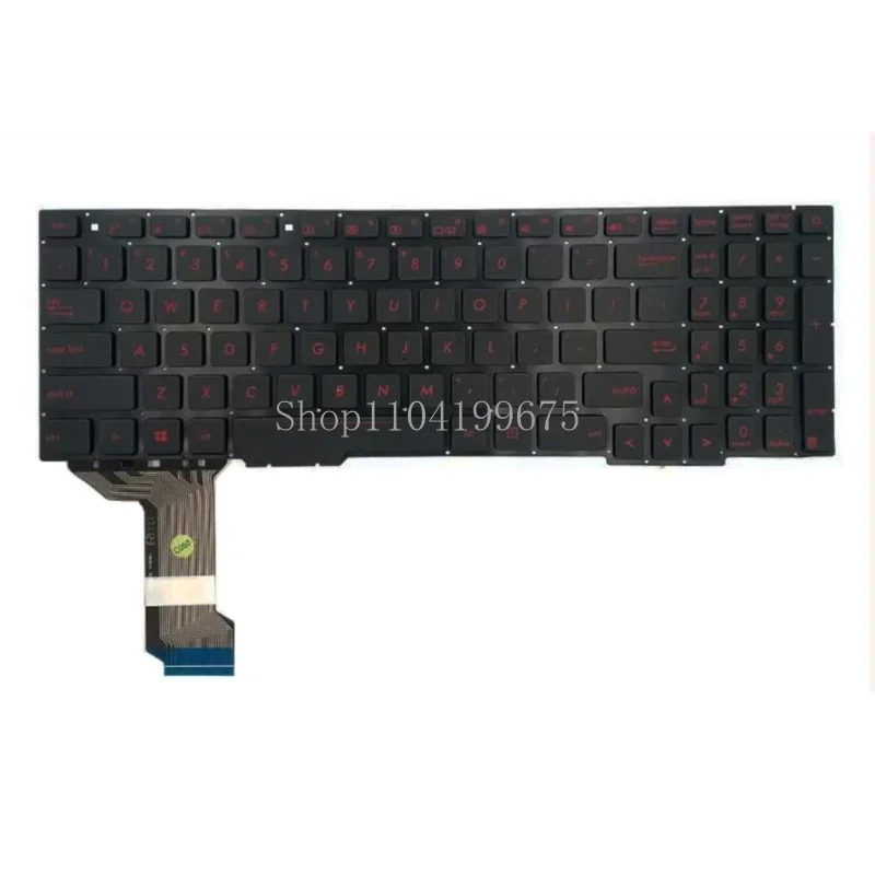 Keyboard for ASUS GL553VD GL553VE GL553V GL753 GL753VD GL753V Black US Backlit