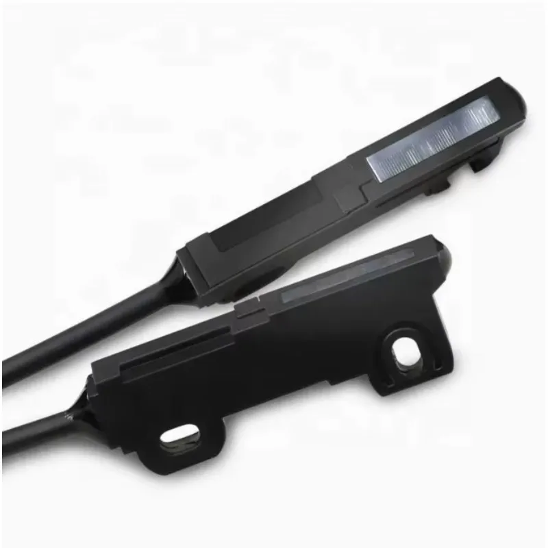 Wide Screen Fiber Optic Laser Sensor Head Thrubeam Optical Sensor Probes