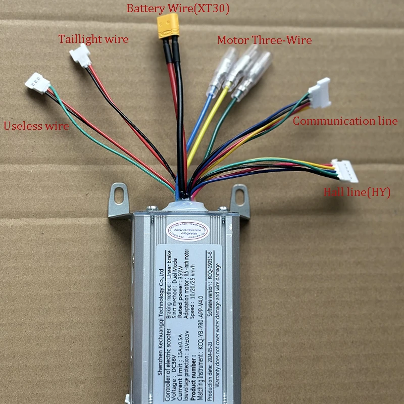 350W 36V 15A Original FOSTON X-Play DIGMA Scooter Controller Matherboard Bluetooth Led Display with APP Max Speed 30 Km/h