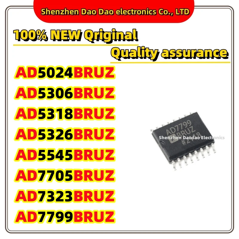 

AD5024BRUZ AD5306BRUZ AD5318BRUZ AD5326BRUZ AD5545BRUZ AD7705BRUZ AD7323BRUZ AD7799BRUZ TSSOP-16 chip IC new original