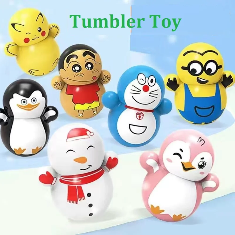 Cartoon Spaceman Tumbler Spielzeug Santa Tumbler Lustige Desktop zappeln Spielzeug Schaukel Relief Stress Kinder kinder Geburtstag Geschenk