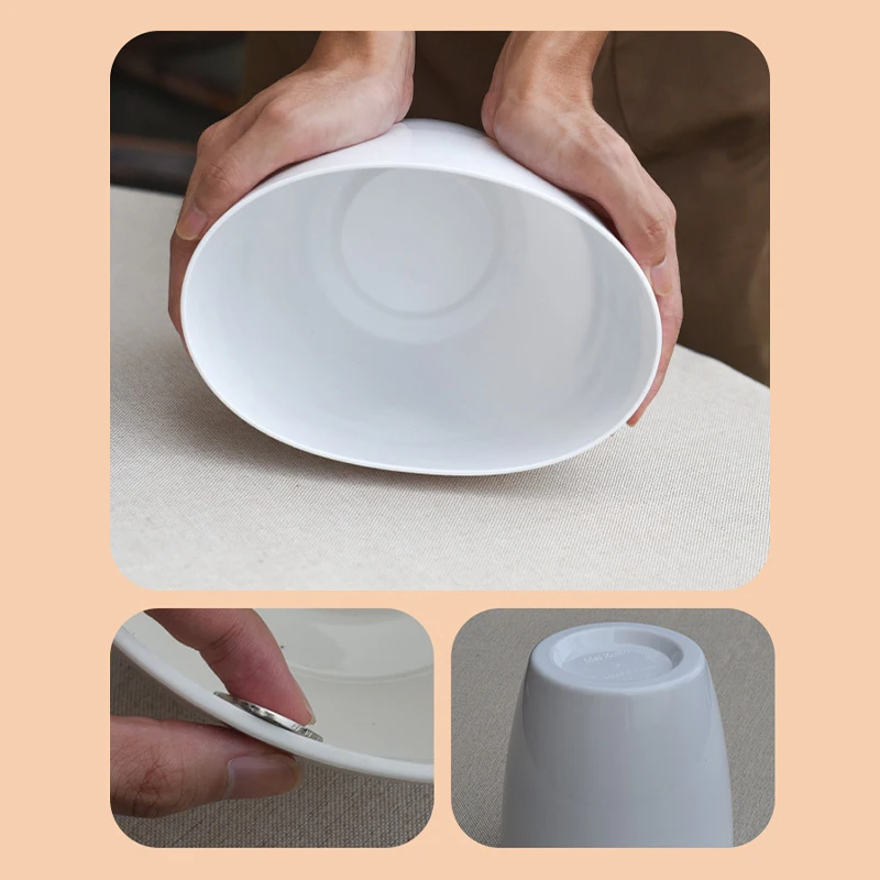 زارع بلاستيكي ذاتي السقي مع أواني داخلية بيضاء حديثة أوعية زراعة زهور بلاستيكية أوعية نباتات داخلية لأوركيد العصارة