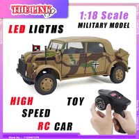 Coolbank HG4-51 1/18 Steyr 1500A Command Vehicle RC German Military Model Convertible Light Remote controlled Army vehicle toys