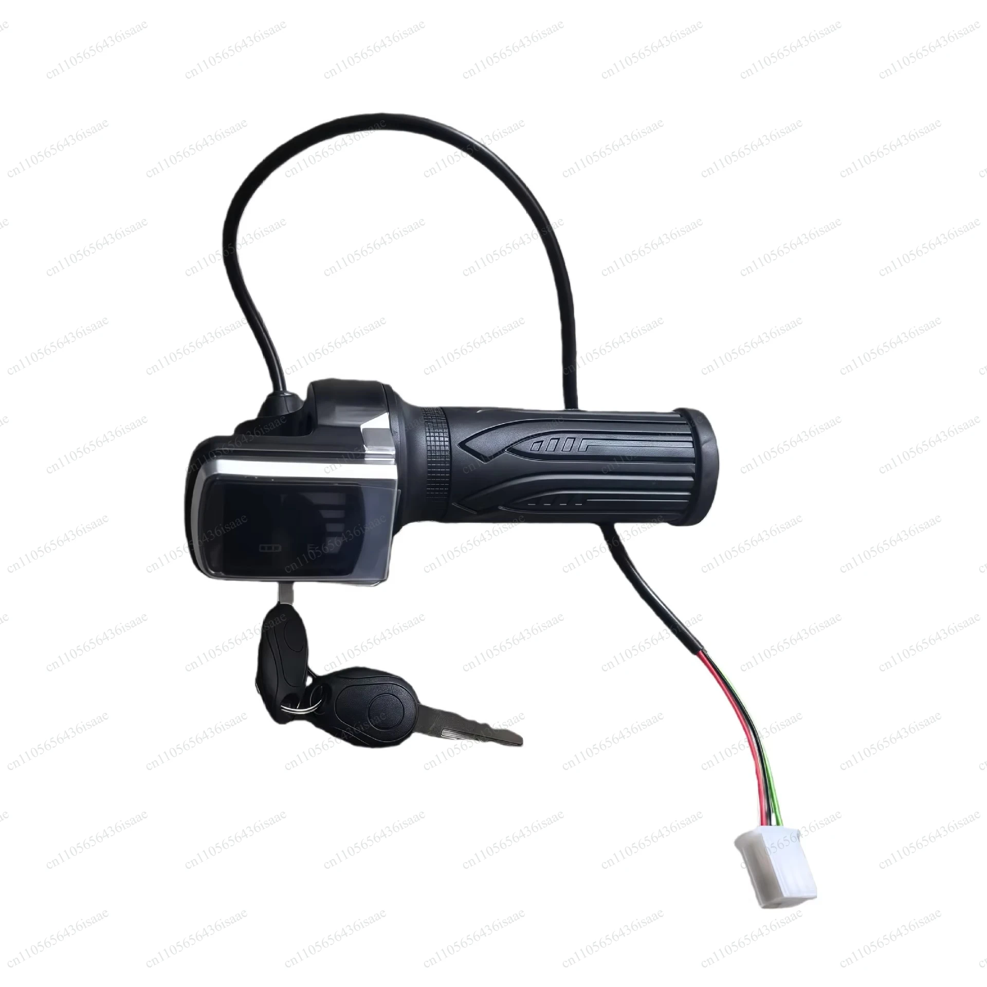 Electric Drift Trike & Kart Plastic Parts, Throttle Grip, Brake Lever and Rear Wheel Set