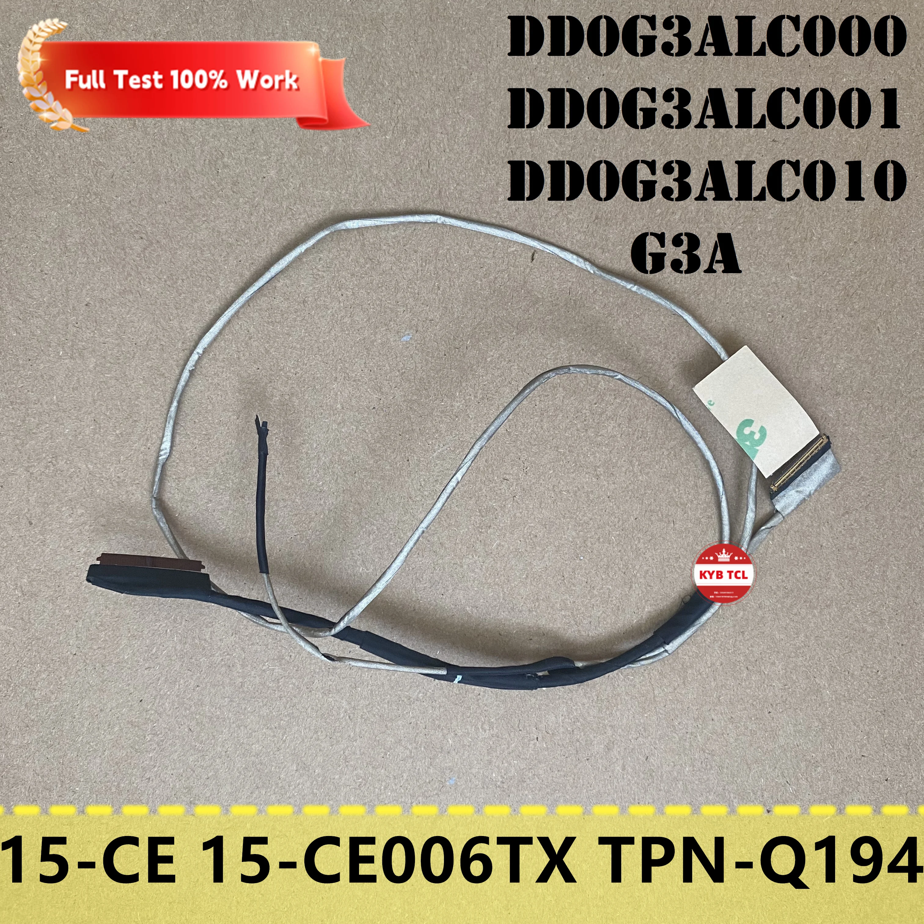 For HP 15-CE 15-CE006TX 15-ce002 15-ce011dx TPN-Q194 LCD FHD LVDS Flex Video Screen Cable DD0G3ALC000 DD0G3ALC001 DD0G3ALC010