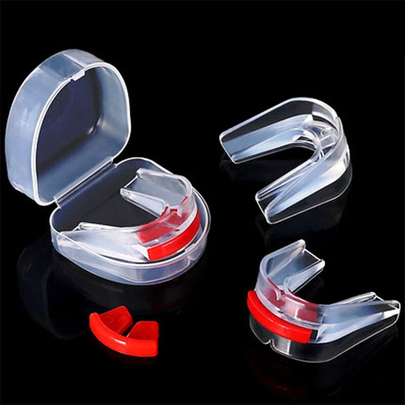 Sport Silicone Mouth Guard Mouthpiece Teeth Protector Adult Children EVA Mouth Guard For Boxing Sports