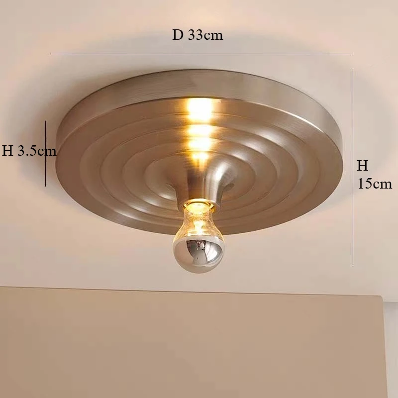 Bauhaus Retro UFO Ripple Disc Wandlamp Vliegende Schotel Gangverlichting Woonkamer Licht E27 Wandlamp Plafondlamp Kamer Decor