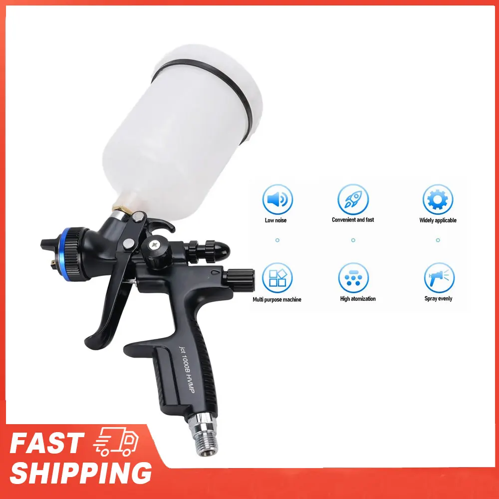 

Инструмент для распыления HVLP 4000B, 600 мл, чашка 1,3 мм, насадка для распыления воздушной краски, набор инструментов с щеткой для чистки мебели, стен, двери