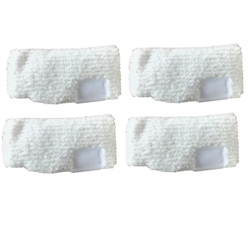 4 pçs pano mop para karcher easyfix limpador de vapor microfibra panos substituição conjunto acessórios limpeza a vapor