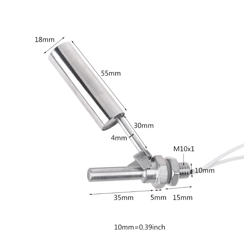 Interruptor flotador agua, nivel, rosca para humidificadores, cocina, envío directo