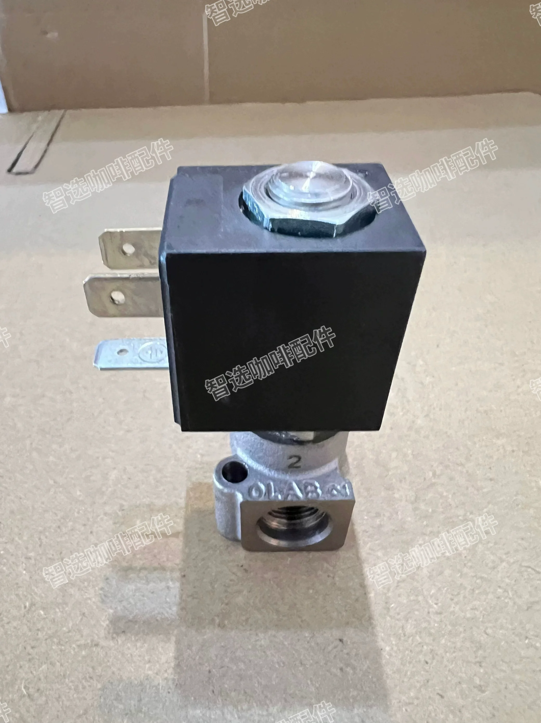 صمام لولبي Suitable for the three-way solenoid valve accessories of Gemilai/Huijia/Aibao/Lama Coffee الماء والبخار — تفصيل 4