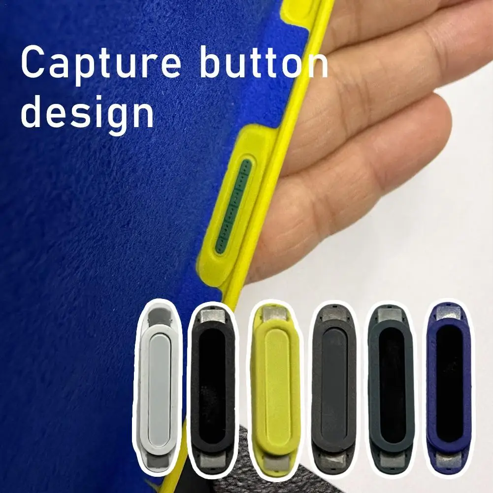 Camera Capacitor Silicone Button For IPhone 16 Pro Max Camera Side Button Protection Silicone Smart Capture Button Adaptation