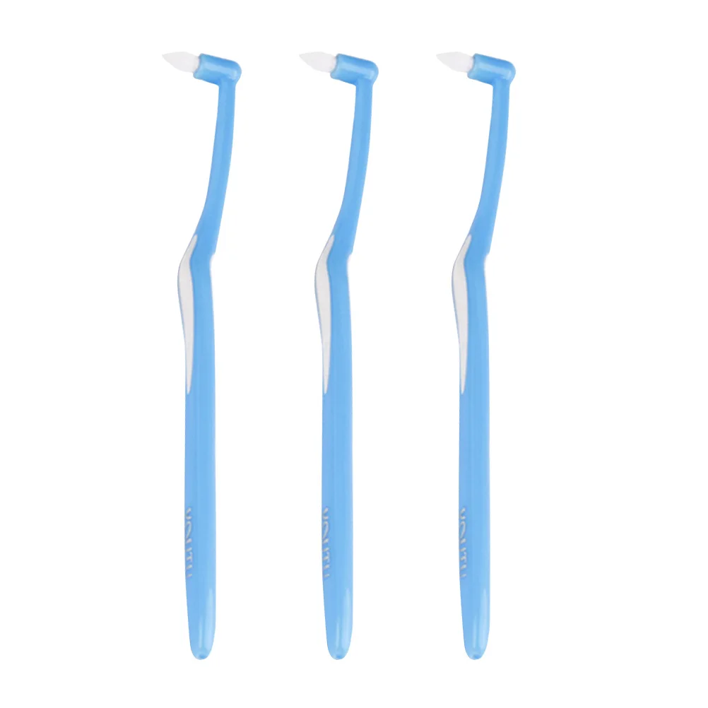 

3 Pcs Interdental Brushes Soft PP Material al Care Tool Toothpick Brush thodontic Floss Cleaner Home Professional Use
