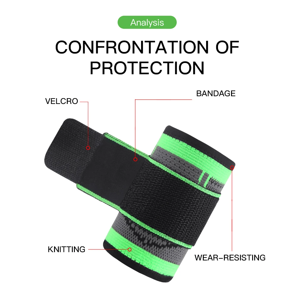 Vilico Sports Pressure Protection Wrist Guard Weightlifting Dumbbell Horizontal Push Kettlebell Fitness Stable Joint Wrist Guard