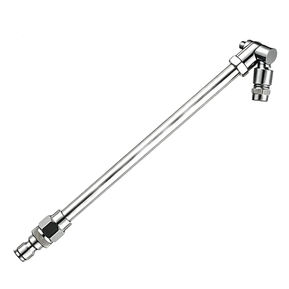 360-degree Swivel AC Cleaning Wand 25° Fan Nozzle 1/4'' Quick Connect Cleaning Rod Air Conditioning Cleaning Spray Tool