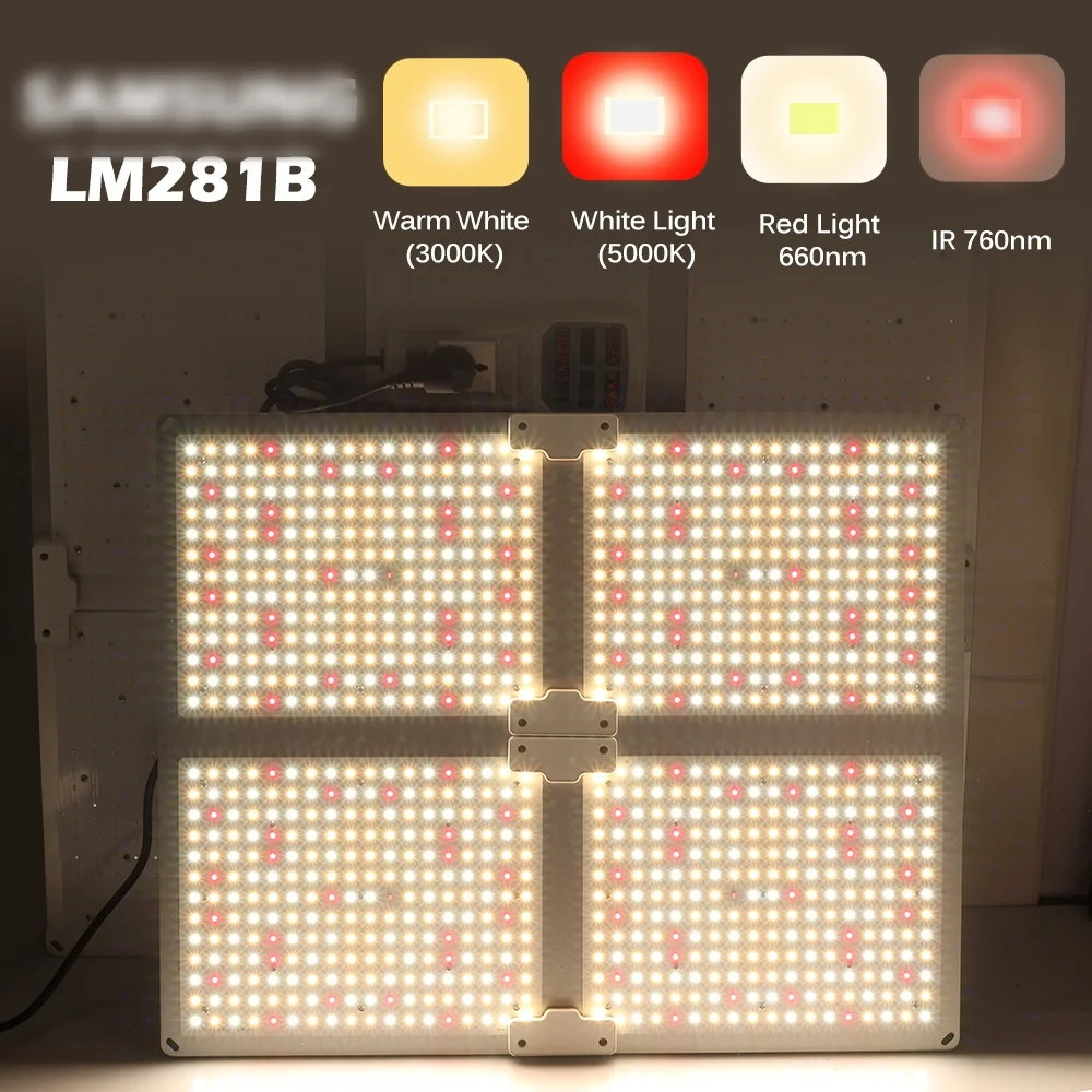 Luz LED de espectro completo LM281B, lámpara Quantum Sunlike Phyto para iluminación de crecimiento de plantas de invernadero, 2000W, 4000W, 6000W