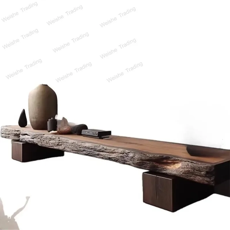 

Minimalist Tv Cabinet Living Room Solid Wood Designer Living Room Tv Stands Long 200Cm Televison Furniture Home
