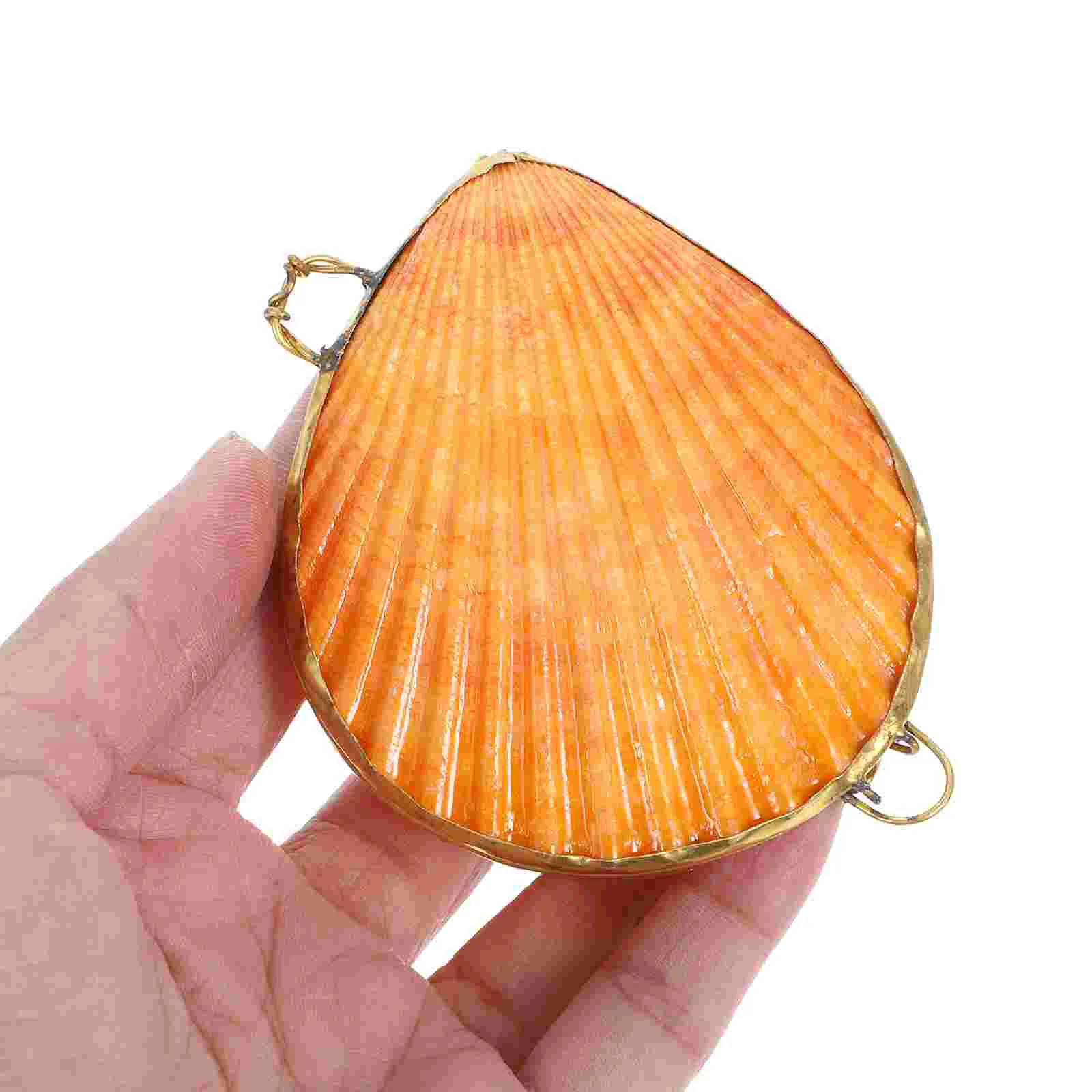 Shell Storage Box Decor Transparent Jeweled Clothing for Gifts Mermaid