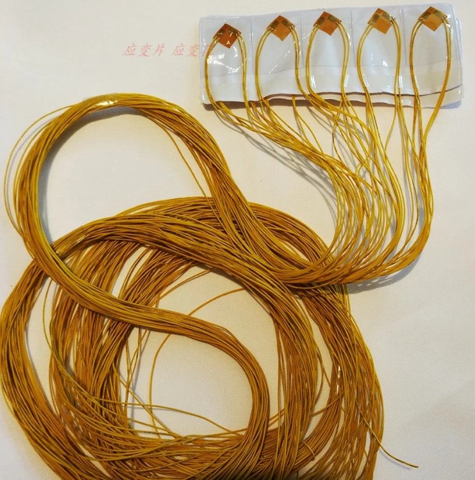 와이어 스트레스 스트레인 바 스트레인 게이지 BA, 90 도 스트레인 게이지, BX120-3BA BX120-5BA BX120-10BA 보강 스트레인, 5 개