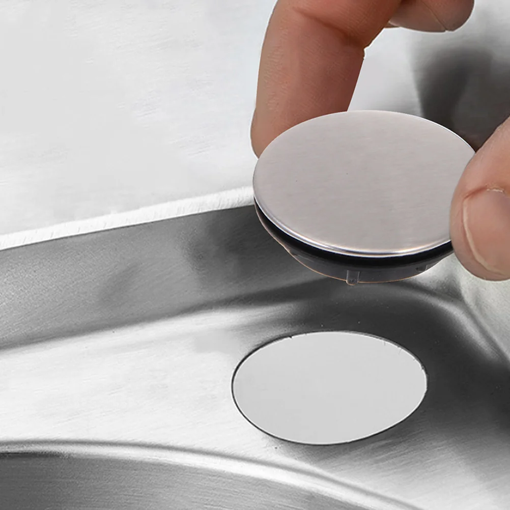4 عبوات من أغطية الحوض للثقوب غير المستخدمة كونترتوب غطاء فتحة الحوض غطاء صنبور المطبخ سدادة مانعة للتسرب #2