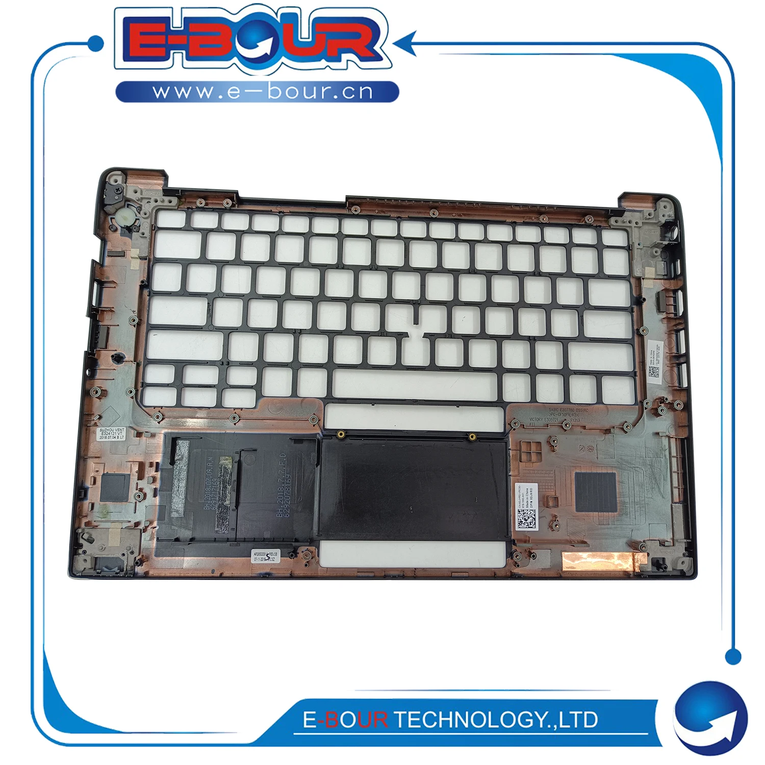 Imagem -04 - Notebook Top Case para de Latitu Palmrest c Capa Teclado Eletrônico Bezel House E7480 E7490 Novo