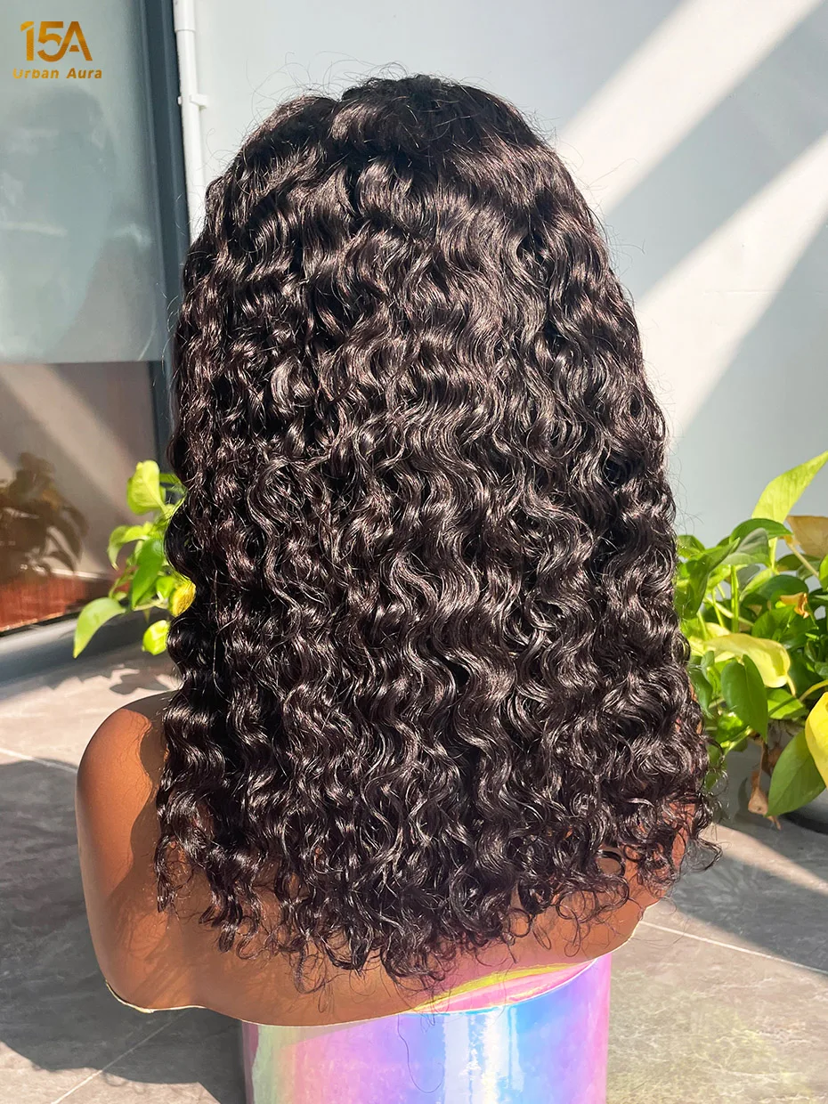 

Парик с короткими волнистыми волосами 15A, парик с кружевной передней частью 13x4, 100% натуральные вьетнамские волосы, парик 5x5 с предварительно вычесанной линией роста для женщин, плотность 250-300