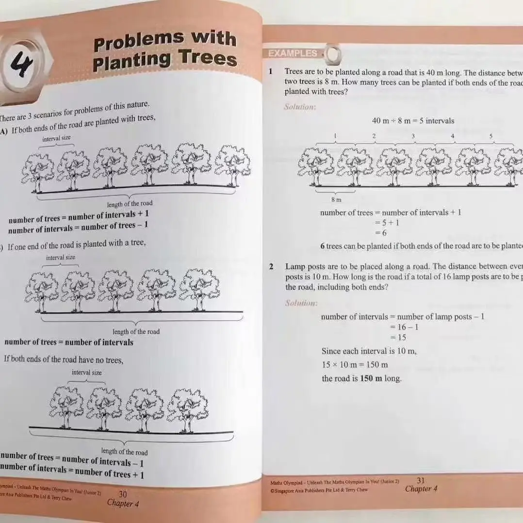 للصفوف 1-6 كتب سنغافورة SAP الرياضيات أولمبياد أسئلة التدريب الأولية للتفكير الرياضي في الرياضيات أوليمبياد #4