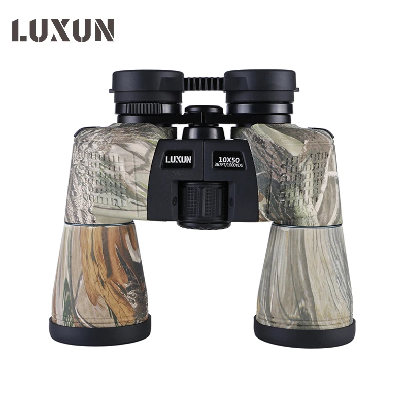 

LUXUN Powerful and Long Distance HD Binoculars 10X50 Professional Wide View Military Telescope for Hunting Camping Tourism