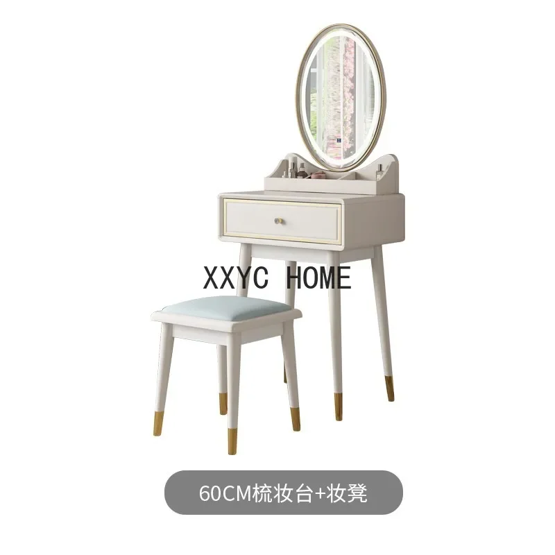 북유럽 60cm 미니 라이트 럭셔리 드레싱 테이블 라이트 침실 현대 간단한 스토리지 메이크업 테이블