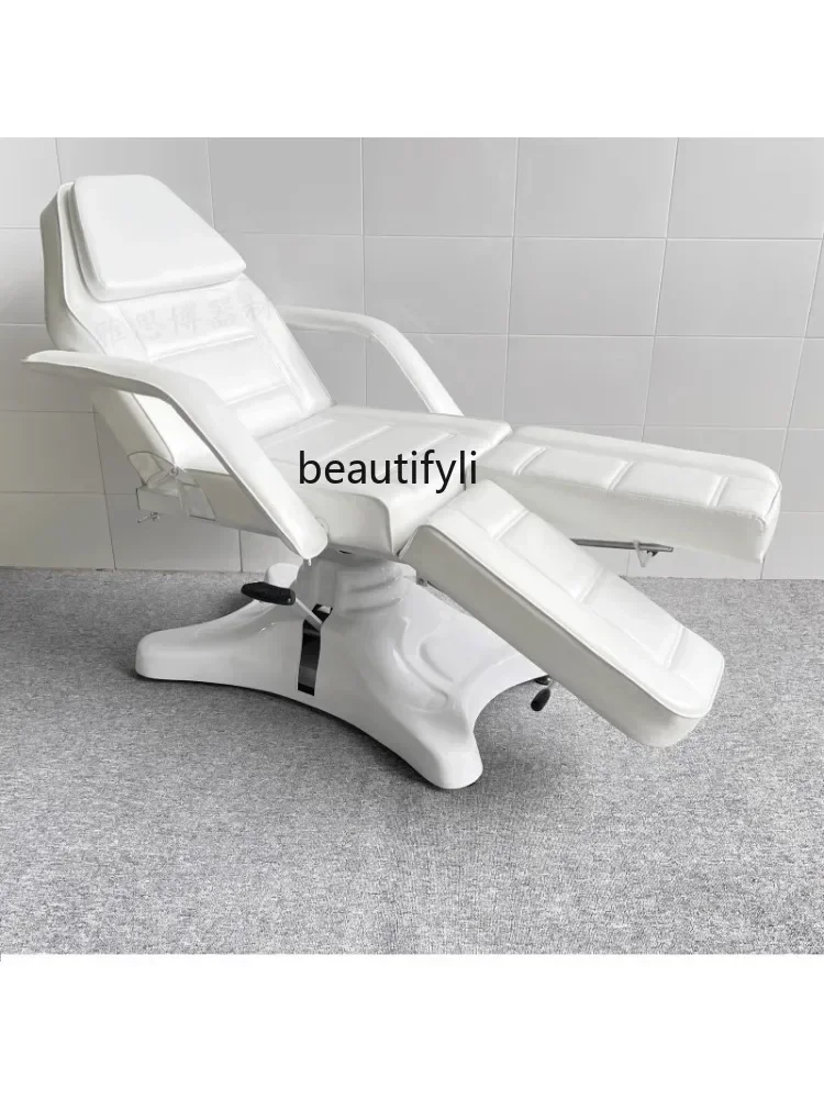 Beauty Salon Multi-Purpose Adjustable Lifting Rotating Tattoo Embroidery Semi-Permanent Manicure Facial Bed Chair