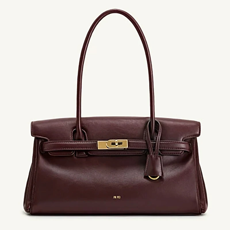 

2026 Spring Fashion New Briefcase Handbag Single Shoulder Armpit Bag Versatile Commuting Bag