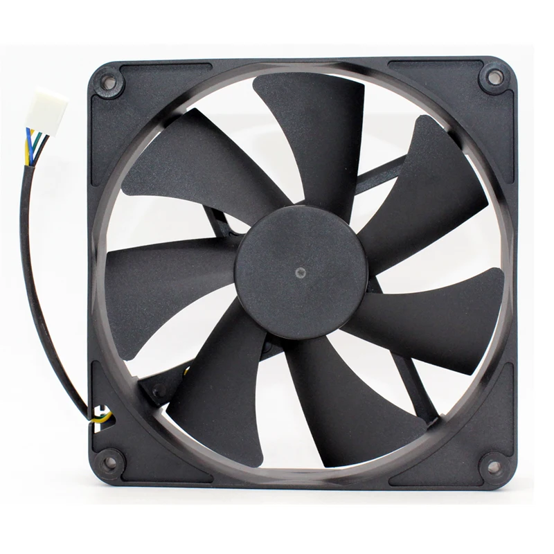 Brand new original Tt HA1425M12SB-Z 14cm 14025 12V 0.36A 4 lines pwm computer chassis power cooling fan