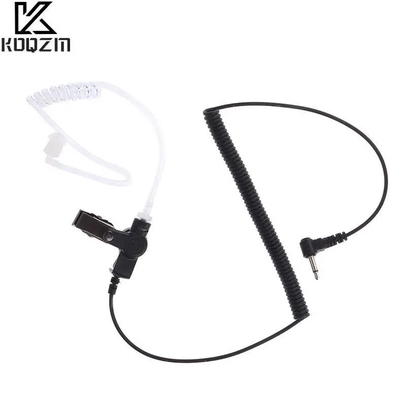 1 Pin 3.5mm Covert Acoustic Tube Earpiece Earphone Dense Sound Air Tube Headset Concealed Sound Tube Headset