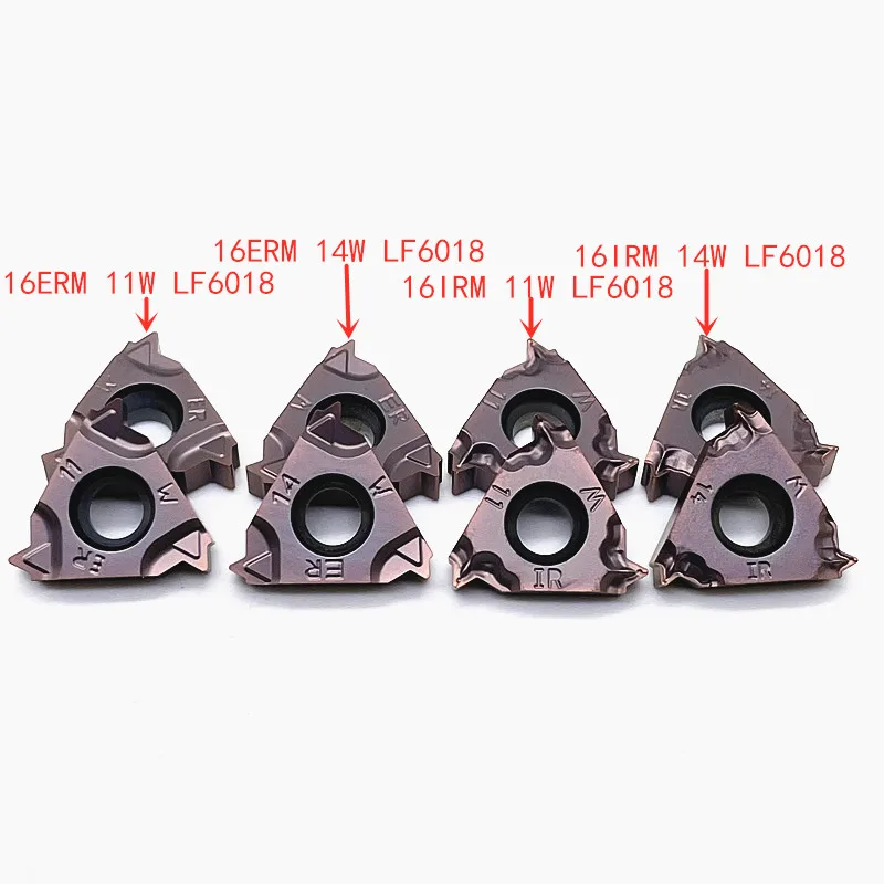 16ERM 16IRM 11W 14W AG55 AG60 LF6018 16ERM 16IRM AG60 LF6018 LF6118 carbide Insert CNC lathe cutter For stainless steel