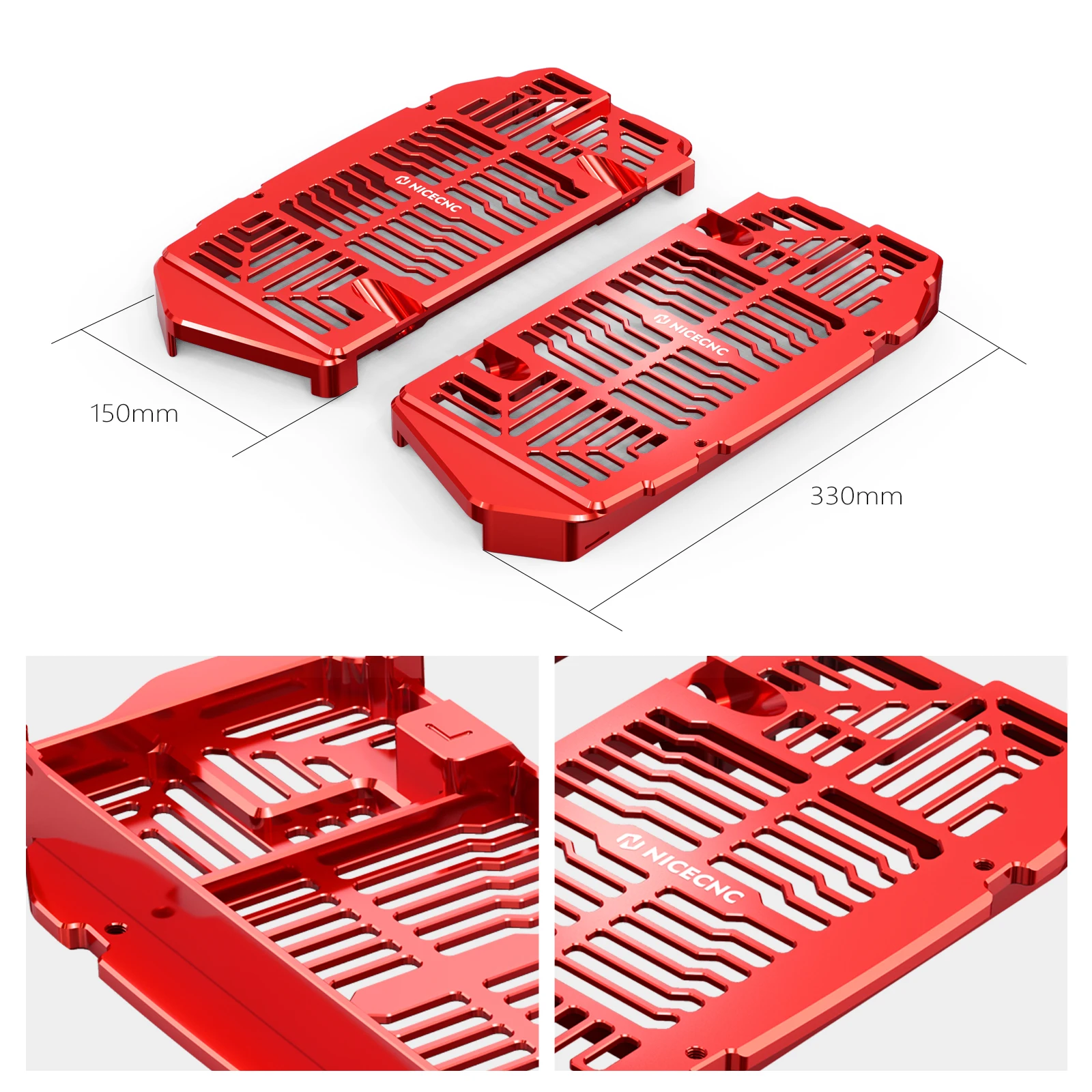 For GasGas EC 300 2024 EC ECF 250 300 350 MC MCF 125 250 350 450 350F 450F EX EXF 250 300 ES350 ES500 EW500F Radiator Guards