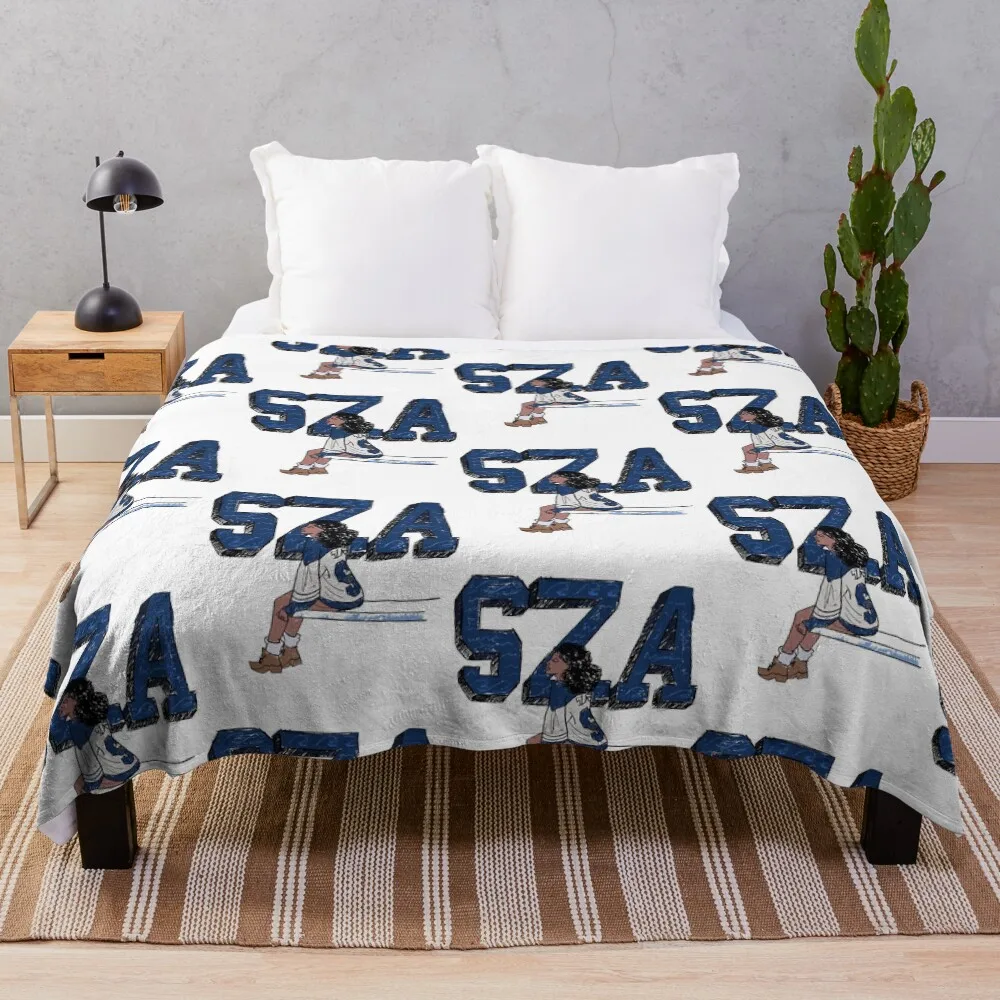 

SZA SOS Album Throw Blanket