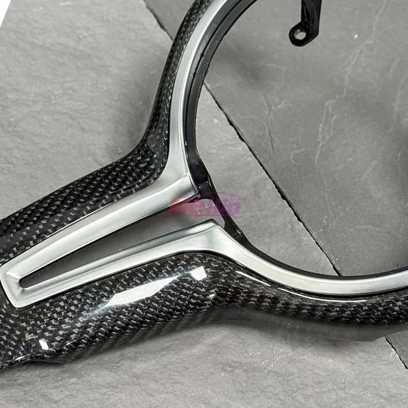 Carbon fiber steering wheel cover decoration M sports performance , suitable for BMW F01 F06 F10 F11 F20 F22 F30 F31 F32 F36 M2