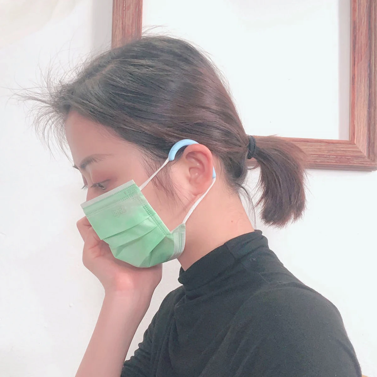 

3 Pairs Ear Covers Anti-lear Silicone Sleeves Cushions Face Mask Hooks Protection