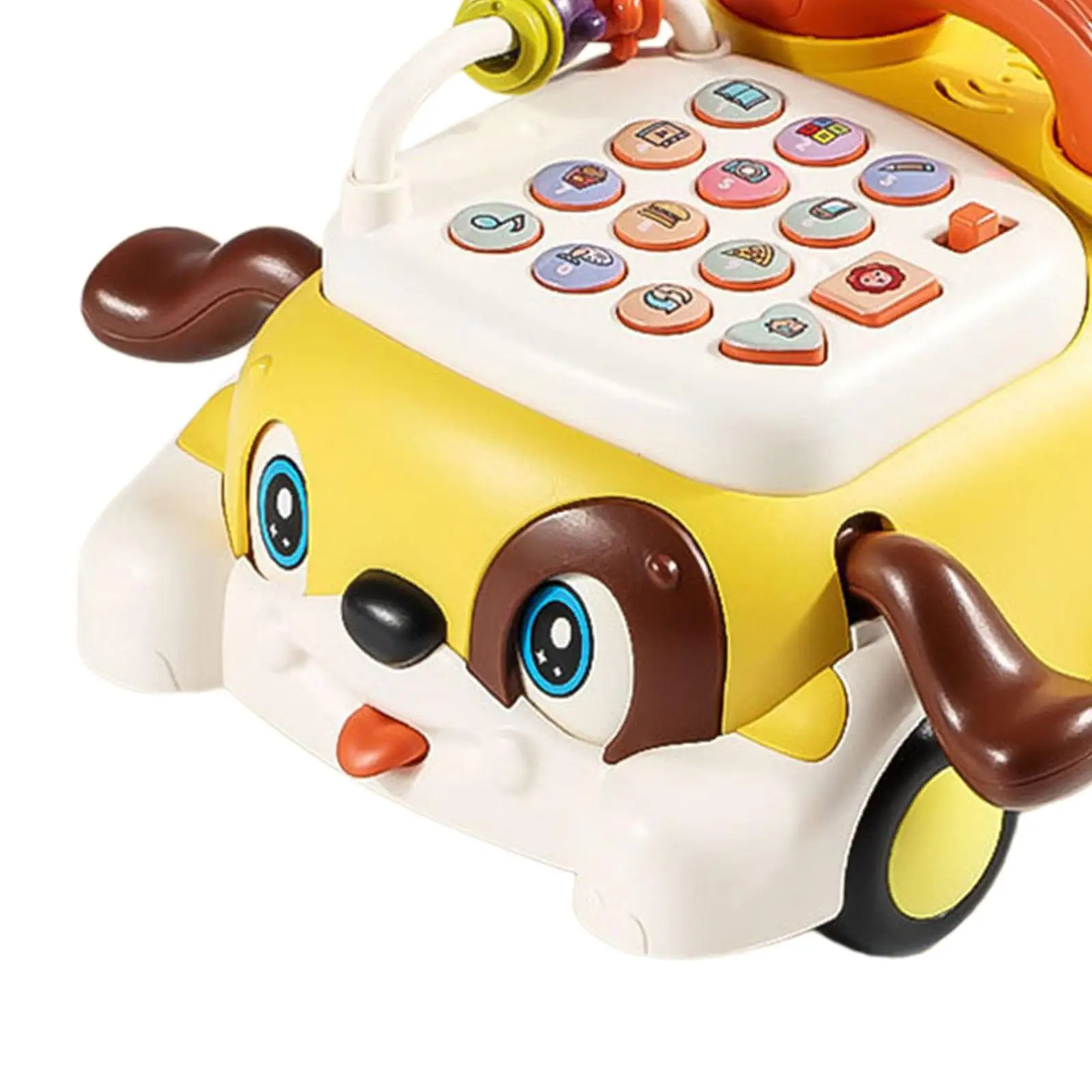 Simulação Brinquedos do telefone móvel, Brinquedo educativo, Cartoon Music Light