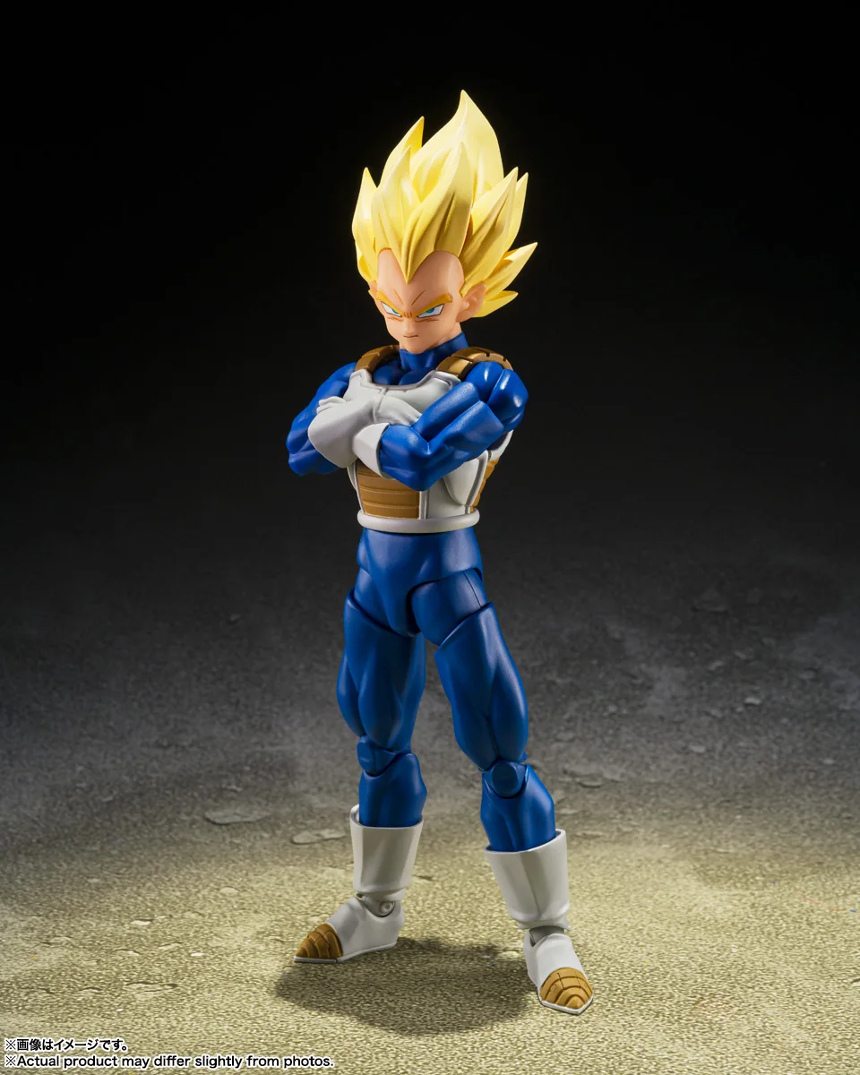 100% Original Box Bandai Shf Son Goku 3.0 Dragon Ball Z S.H.Figuarts Super Saiyan God Fighter Of Rage Vegeta 3.0 In Stock Toys view 3