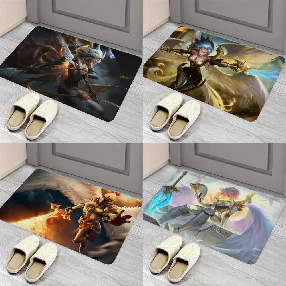 

Kayle LoL League of Legends Floor Mat Entrance Door Mat Nordic Style Home Doormat Bathroom-Toilet Mats Bedroom Hotel Decor Mat