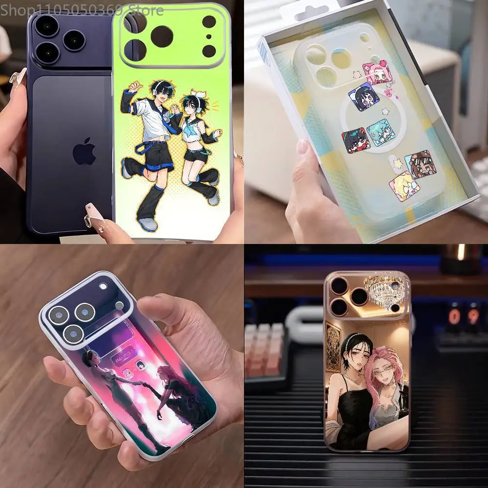 

Alien Stage Mizi Sua Phone Case For iPhone 17,16,15,14,13,12,11 Pro,Max,Plus,Mini,Air,E Magnetic Magsafe Frosted Transparent