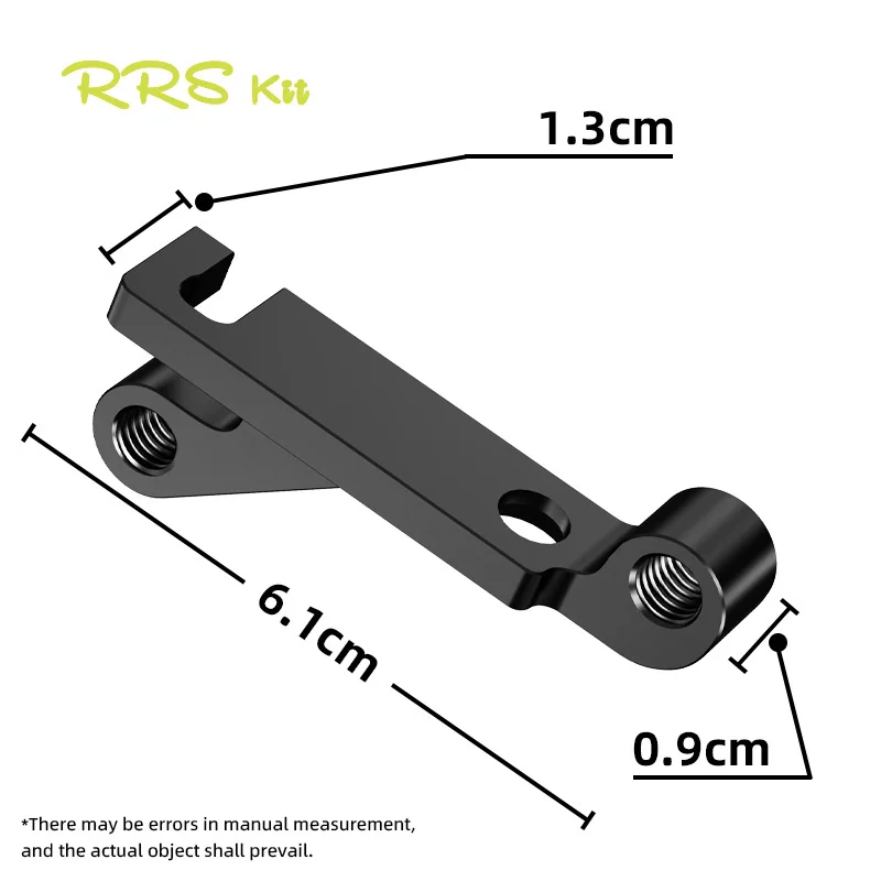 Rrskit IS Mount To Flat Mount Bike Brake Adapter 160 180mm Rotors Mtb Brake Caliper Adapter for Frame Fork Bicycle Accessories