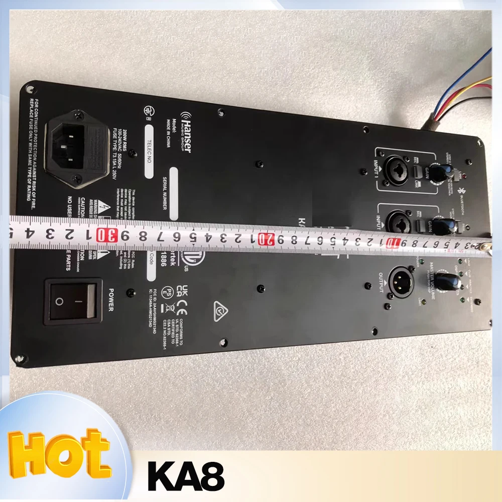 

KA8 Active Amplifier Module For KAT DSP MIC/LINE 20Hz-20KHz 347mm*157mm*60mm 100-240V 50/60Hz