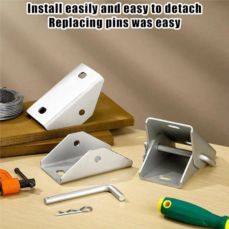 CYCLI-Dock Edge Stationary Dock Connector Hinge Alloy Steel Material Galvanized Durable And Reliable For Marine Use
