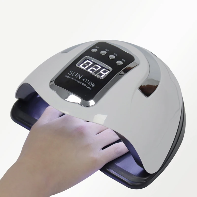 220W High-Power Gel Nail Lamp for Beginners & Professionals with RUN Technology & Portable Design Uv lash lamp Uv nm Ecoco uv