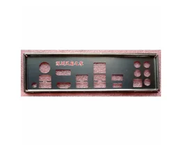 IO I/O Shield Back Plate BackPlate BackPlates Blende Bracket For MSI B450M MORTAR B450M MORTAR MAX B450M MORTAR TITANIUM