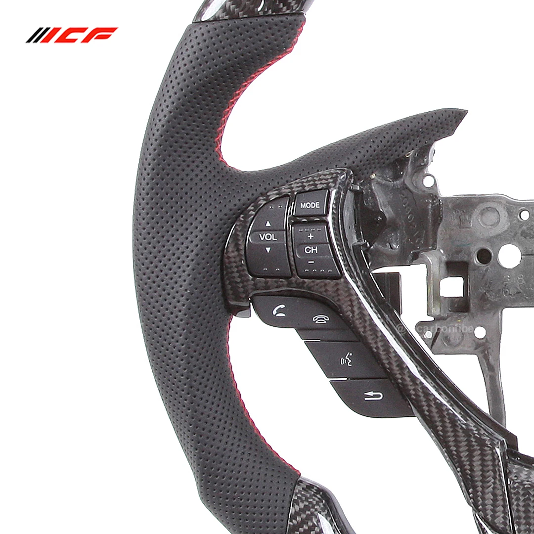 Carbon Fiber Steering Wheel for Acura MDX,RDX ,ILX ,TLX ,NSX