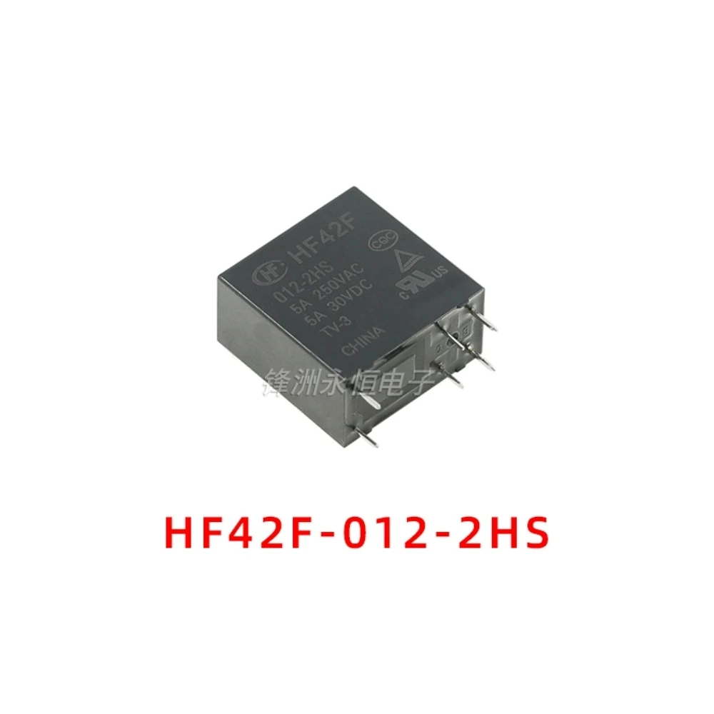 2 قطعة التتابع HF42F-005/012/024-2HS/2HST مجموعتين مفتوحة عادة 6PIN 5A250V